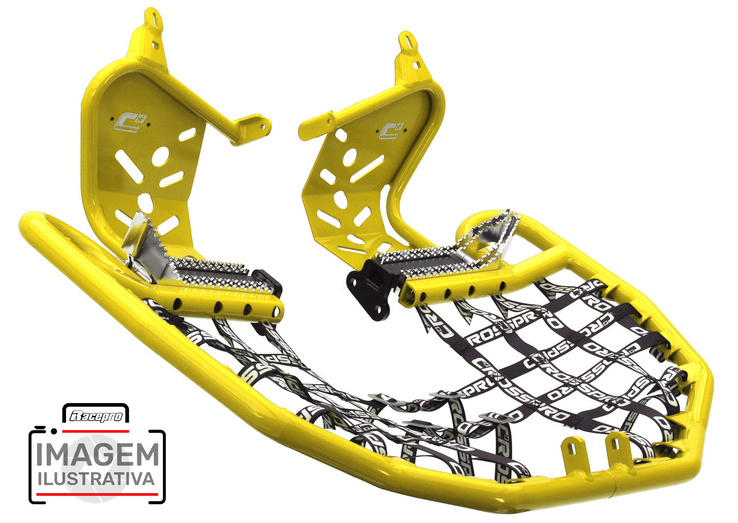 Crosspro - Nerf Bar Evo Pro For 450 XC (ATV), 525 XC (ATV), KTM 450 SX (ATV), 505 SX (ATV)-Yellow