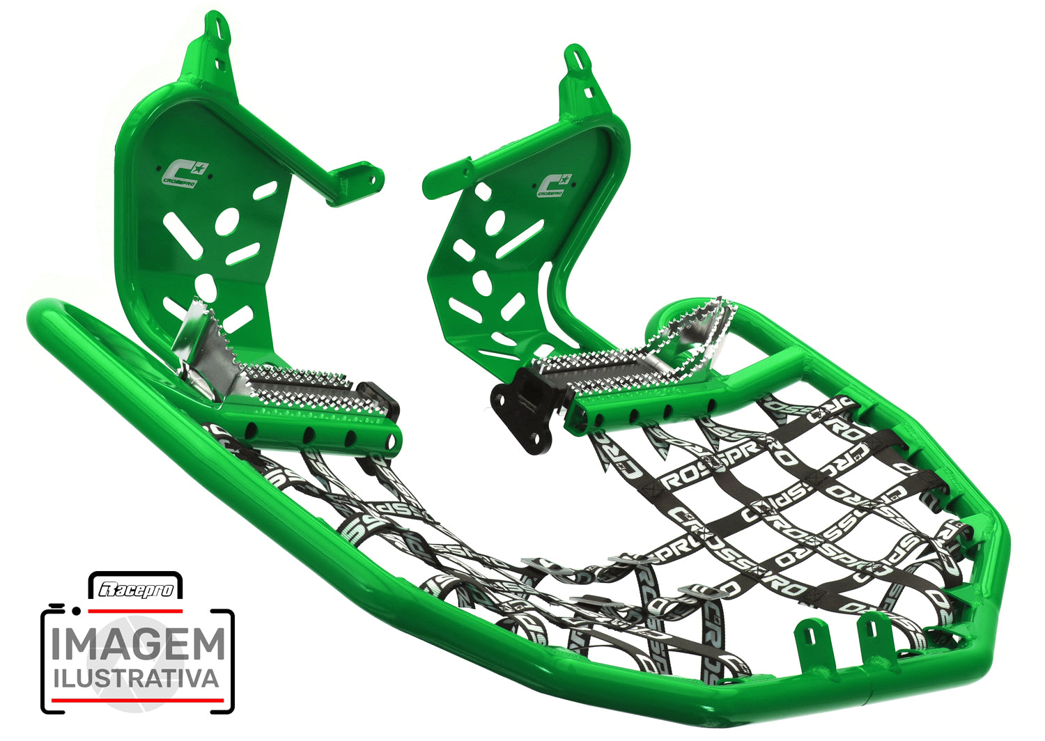 Crosspro - Nerf Bar Evo Pro For 450 XC (ATV), 525 XC (ATV), KTM 450 SX (ATV), 505 SX (ATV)-Green
