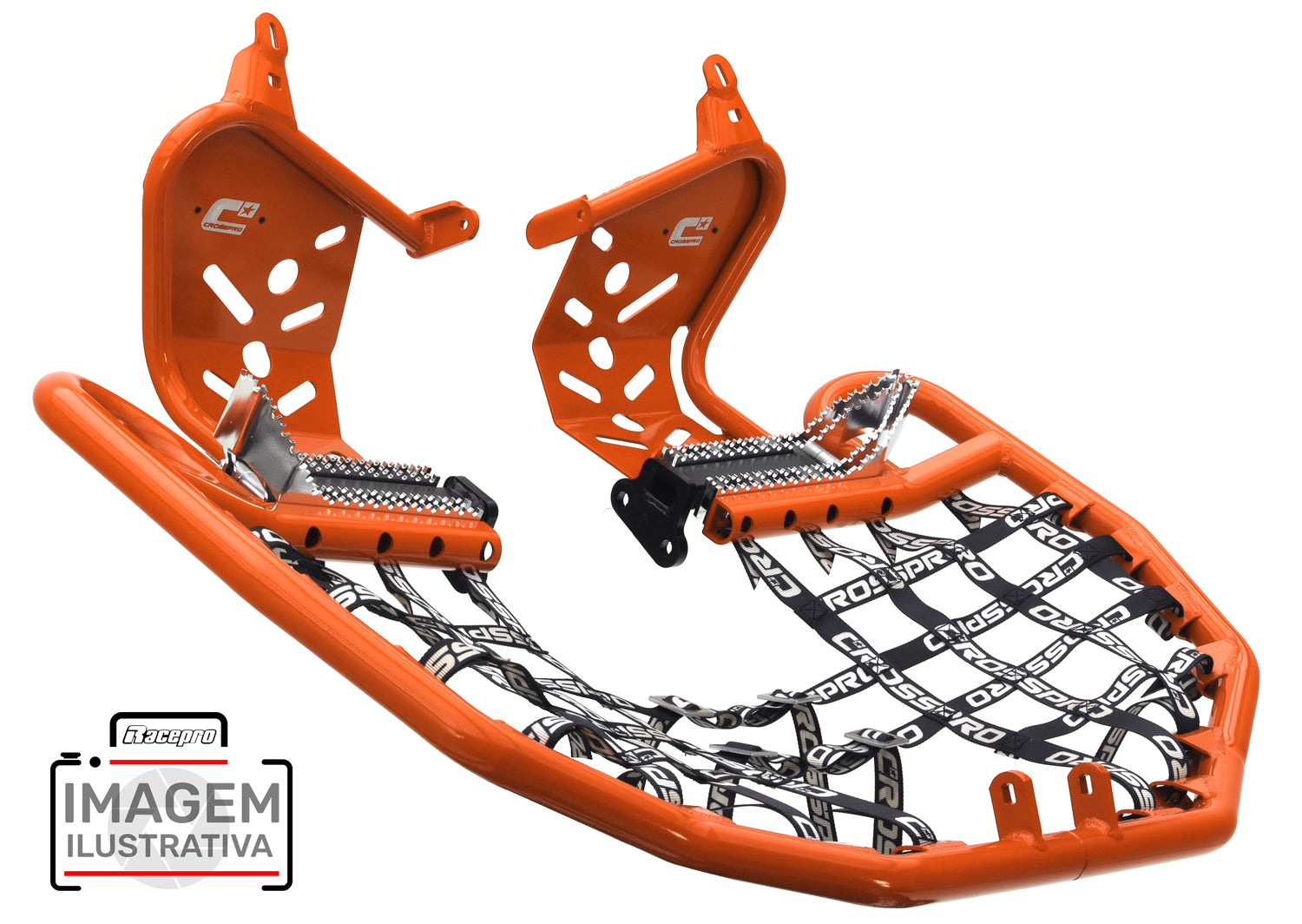 Crosspro - Nerf Bar Evo Pro For 450 XC (ATV), 525 XC (ATV), KTM 450 SX (ATV), 505 SX (ATV)-Orange