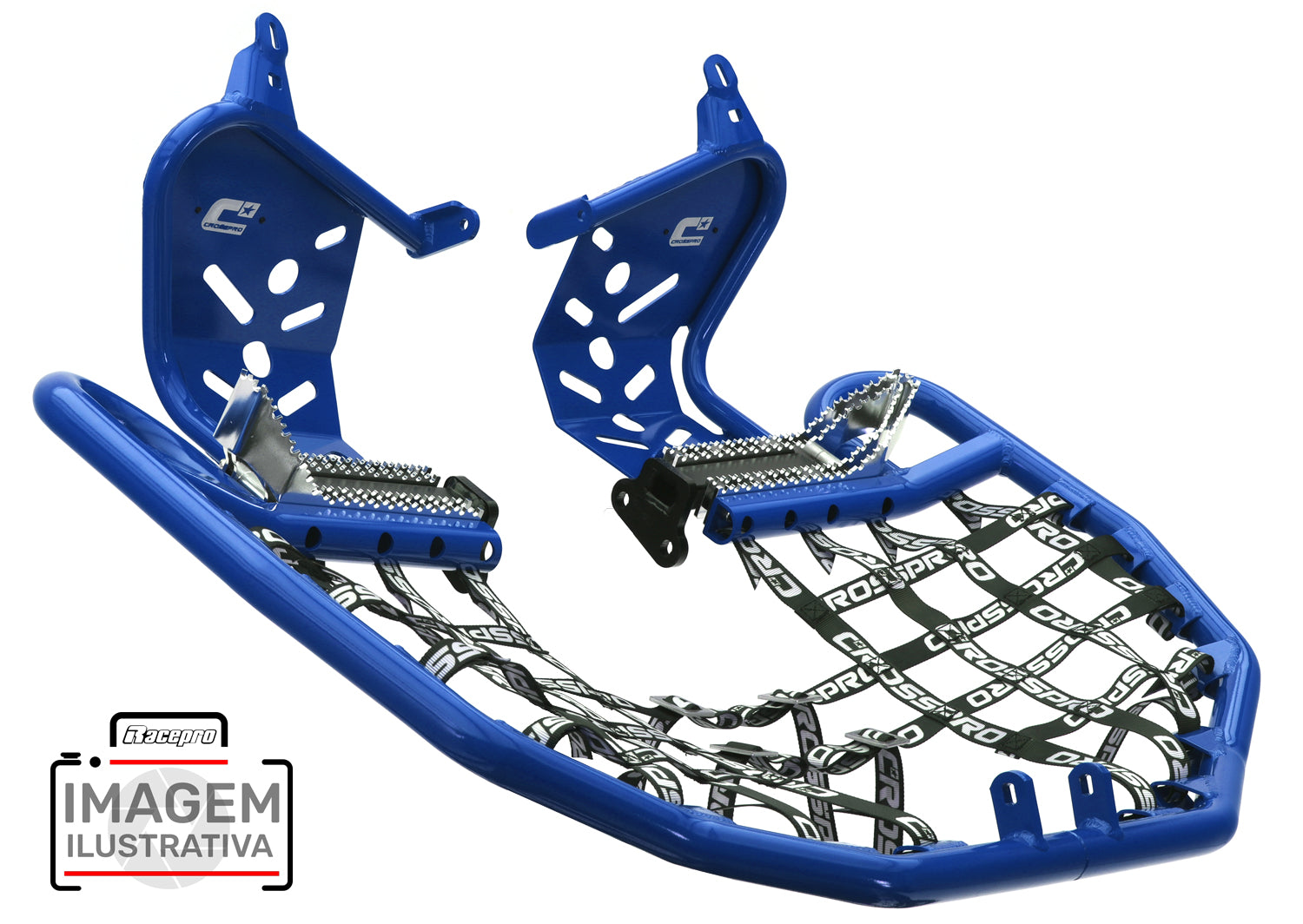 Crosspro - Nerf Bar Evo Pro For Suzuki LT-Z 400-Blue