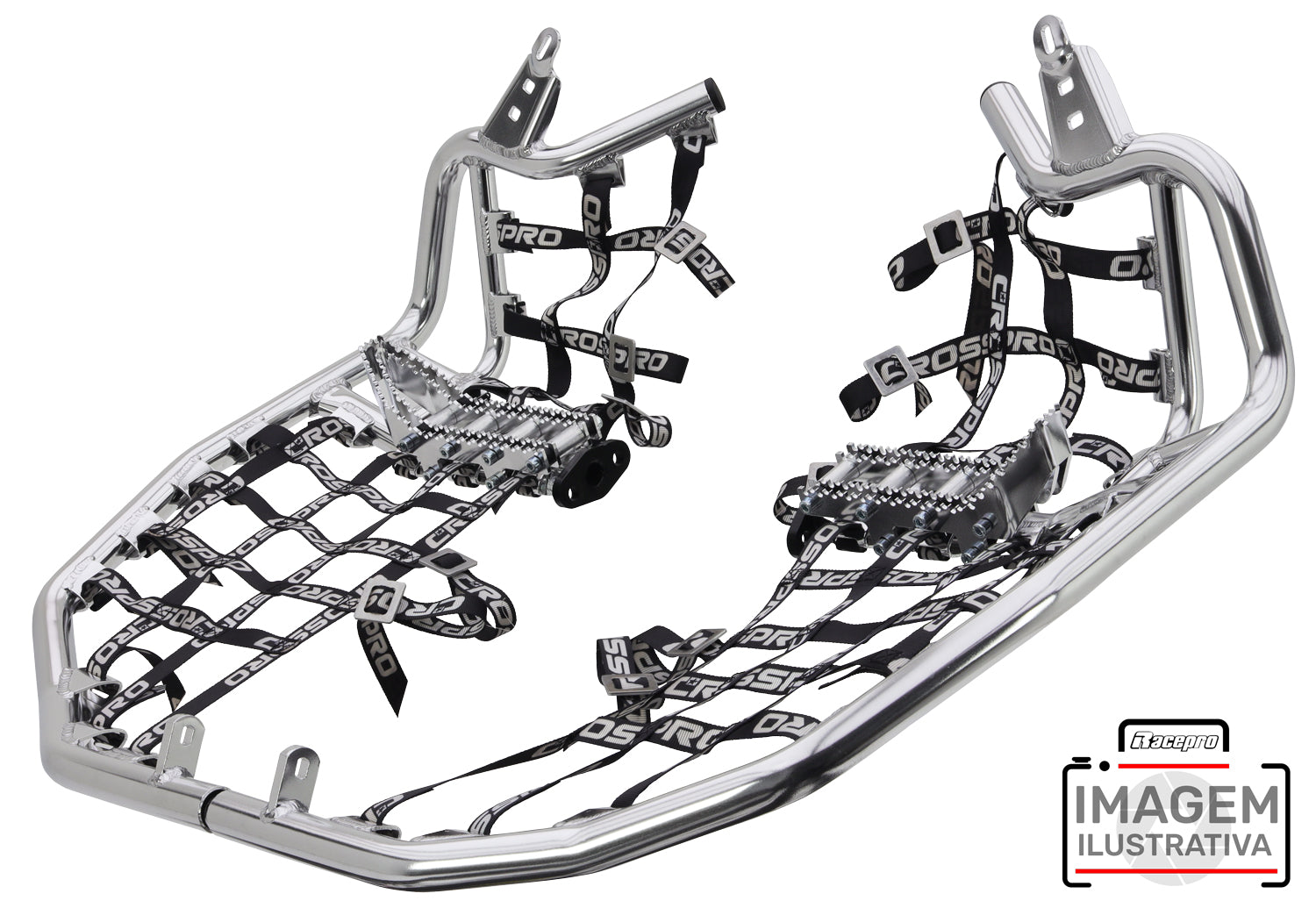 Crosspro - Nerf Bar Racing Pro For Honda TRX 450-Polido