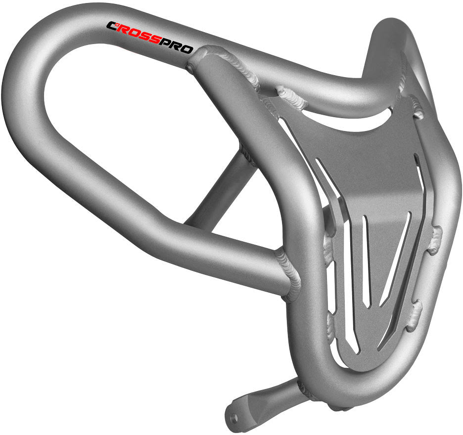 Crosspro - Front Bumper P25 For Yamaha YFM 700 Raptor-Ice Polish