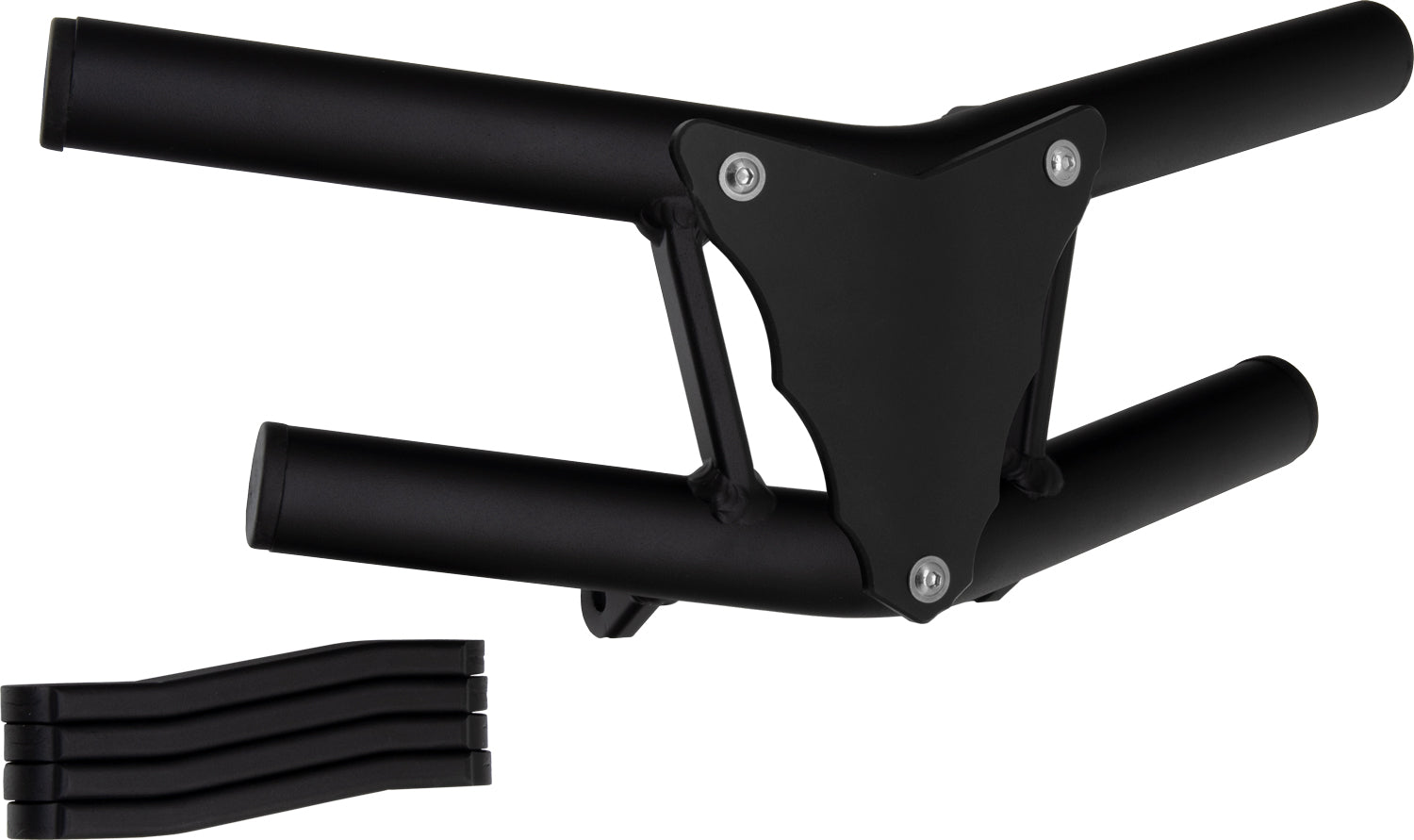 Crosspro - Front Bumper Waspe Lite For Polaris Predator 500-Textured Black Tube / Black Plate