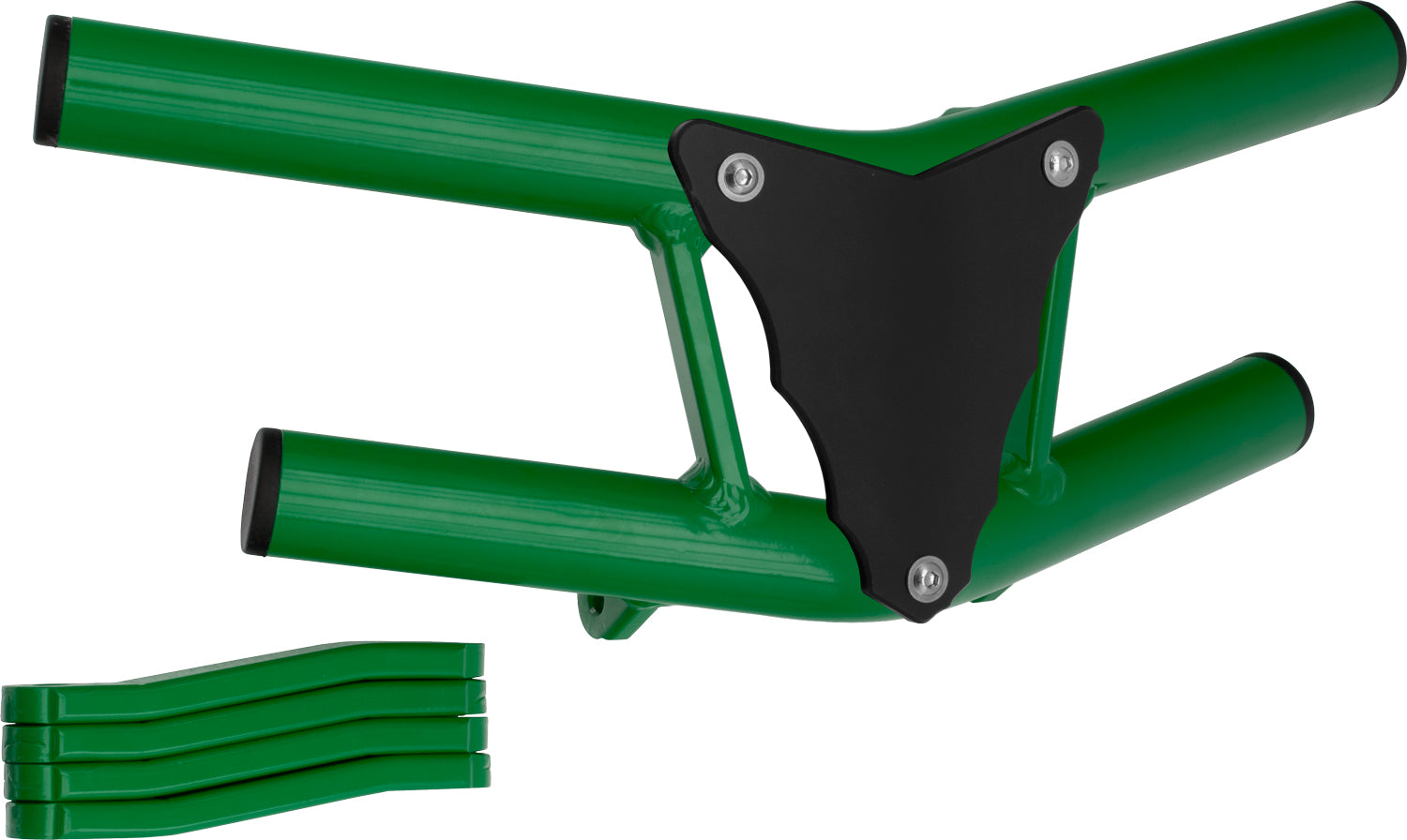 Crosspro - Front Bumper Waspe Lite For Polaris Outlaw 500-Green Tube / Black Plate