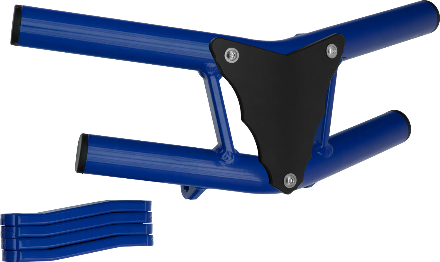 Crosspro - Front Bumper Waspe Lite For Yamaha YFZ 450R-Blue Tube / Black Plate