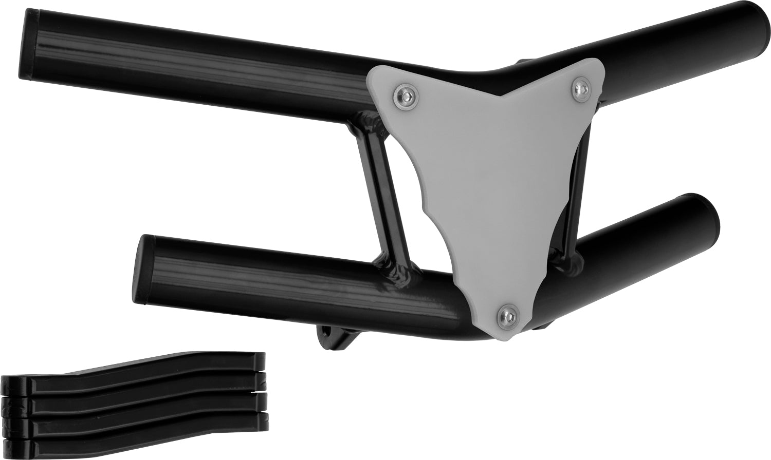 Crosspro - Front Bumper Waspe Lite For Honda TRX 250-Black Tube / White Plate