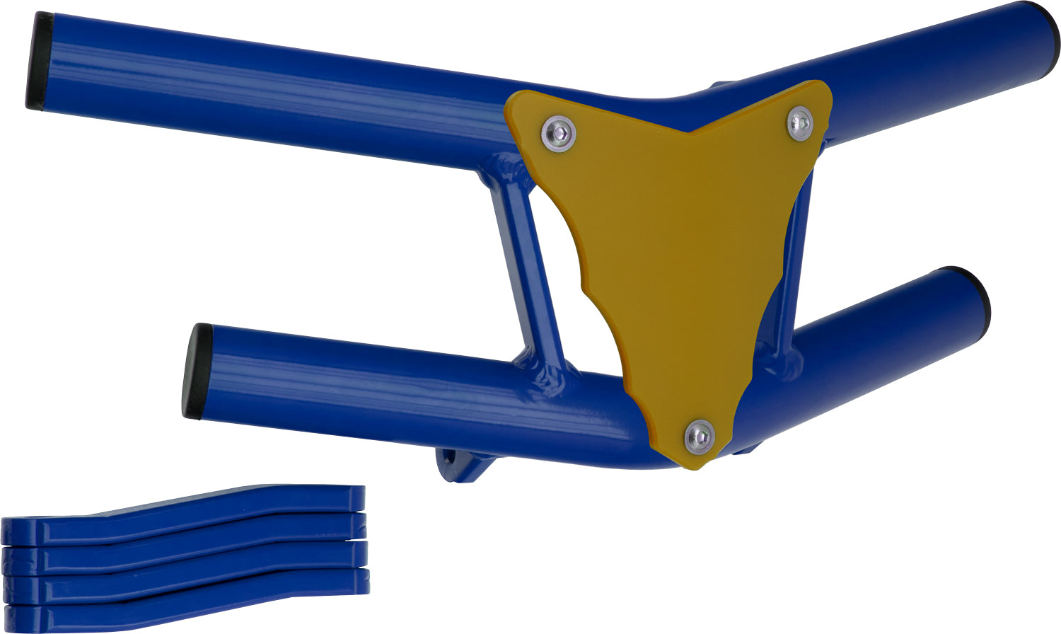 Crosspro - Front Bumper Waspe Lite For Honda TRX 700-Blue Tube / Yellow Plate