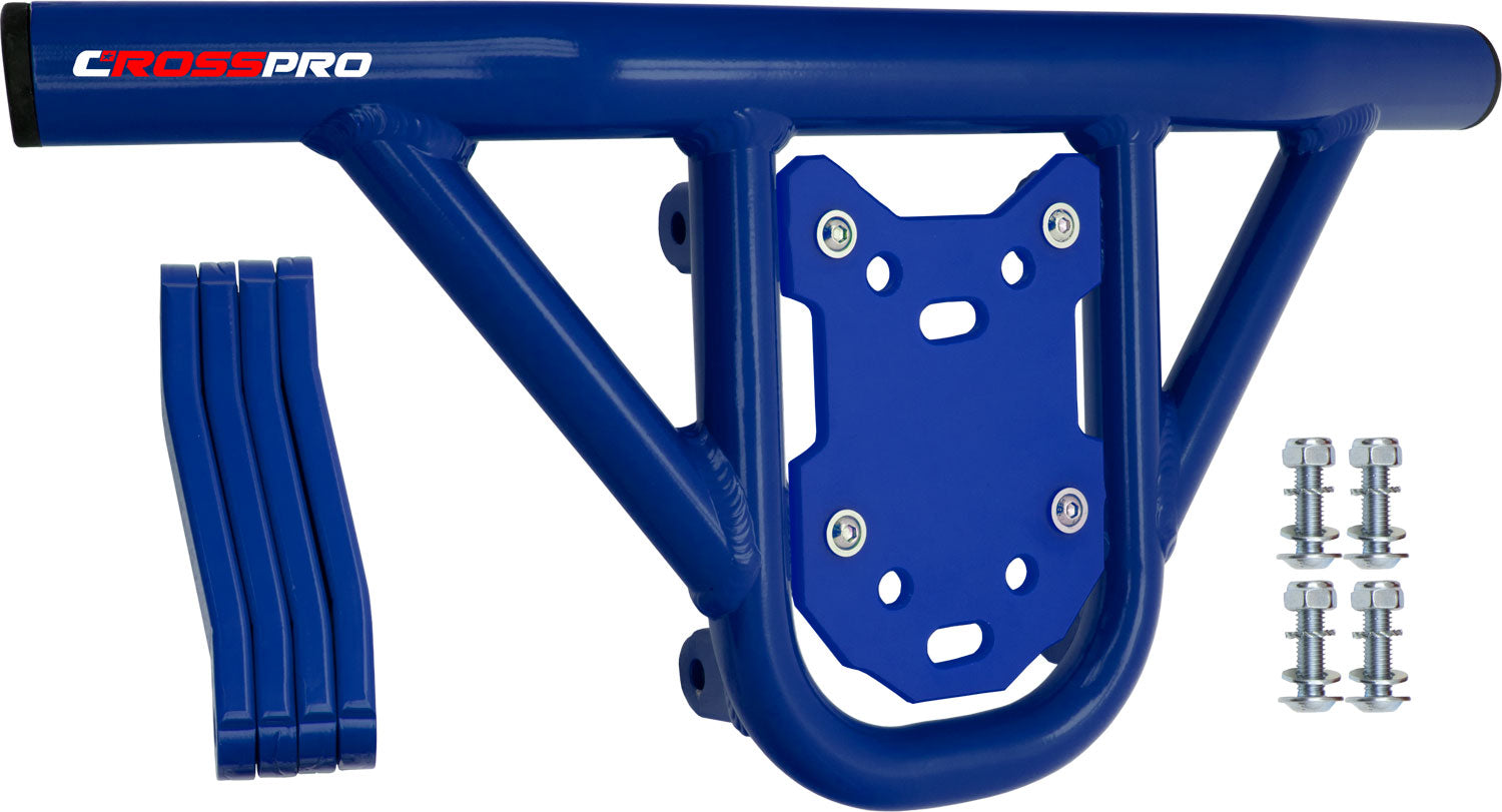 Crosspro - Front Bumper Hat For Honda TRX 700-Blue Tube / Blue Plate