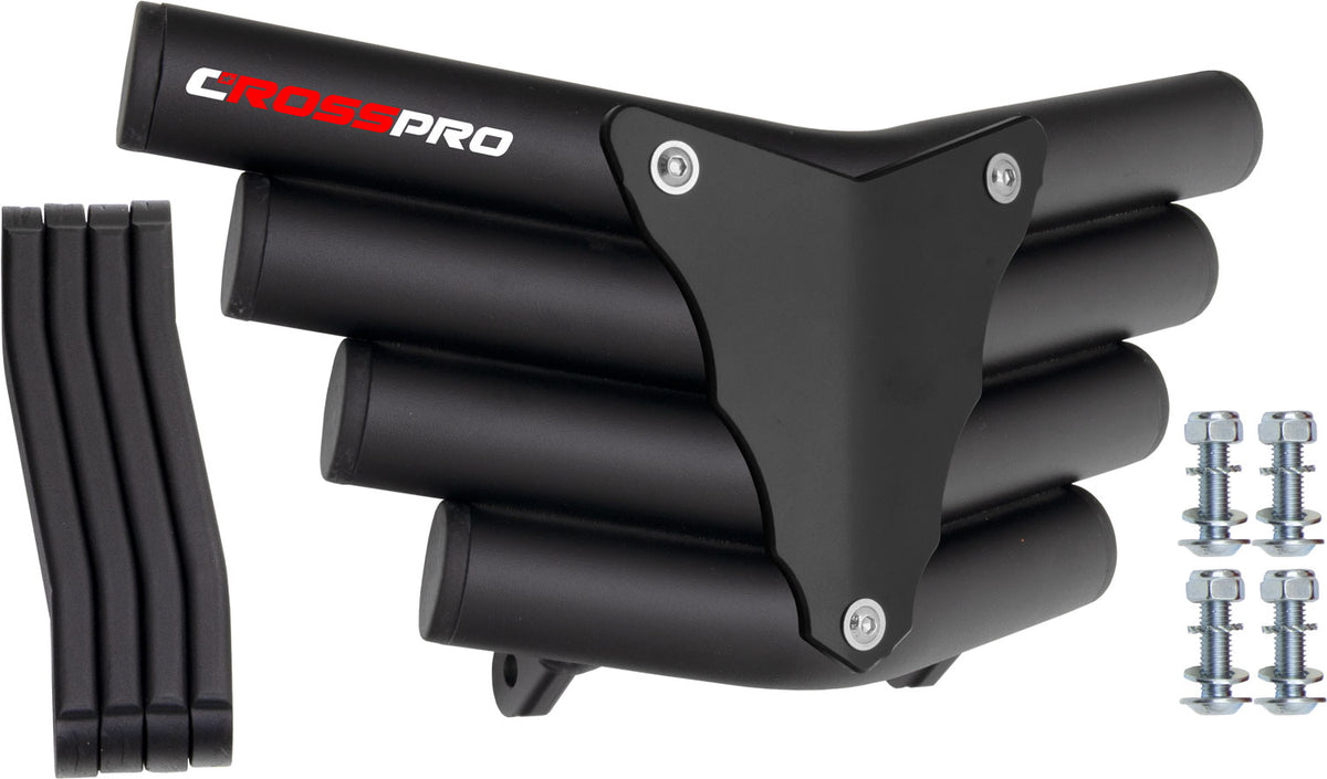 Crosspro - Front Bumper Corot For Polaris Predator 500-Textured Black Tube / Black Plate
