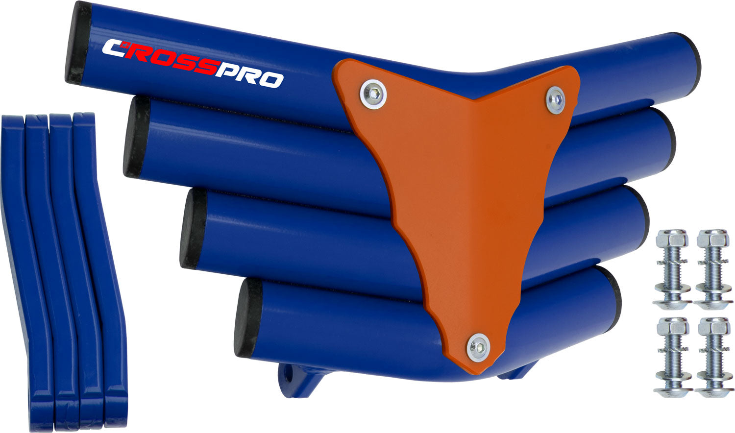 Crosspro - Front Bumper Corot For Access SP 450-Blue Tube / Orange Plate