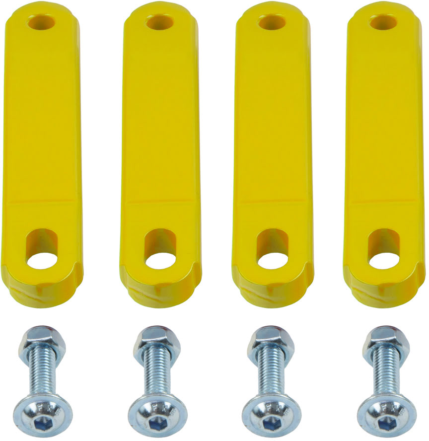 Crosspro - Bumper Fixing GLIESE HASPE / LITE COROT HAT For Yamaha YFM 700 Raptor-Yellow