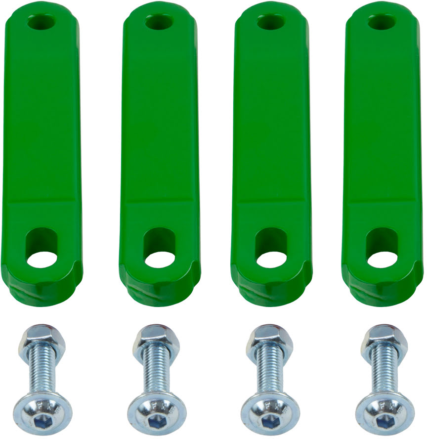 Crosspro - Bumper Fixing GLIESE HASPE / LITE COROT HAT For Yamaha YFM 250 Raptor-Green