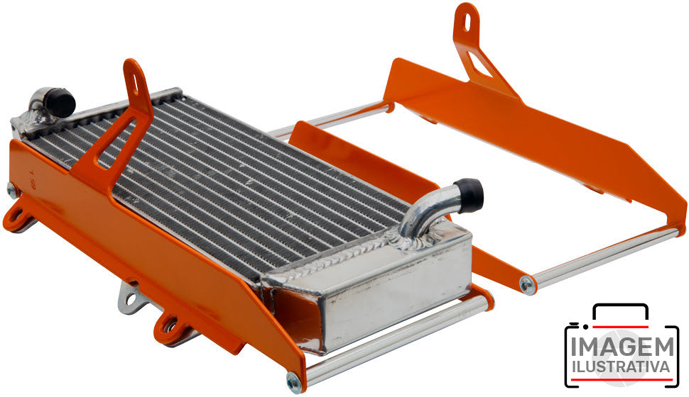 Crosspro - Aluminum Radiator Guard Light For Sherco SEF 250R, SEF 300R-Orange