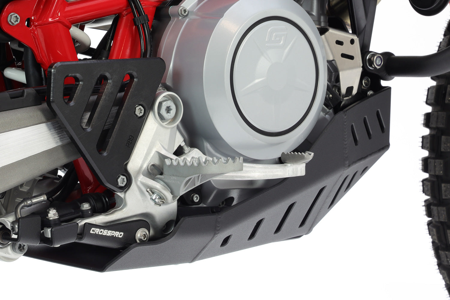 Crosspro - Aluminum Trail Engine Guard for GasGas ES 700, Husqvarna 70