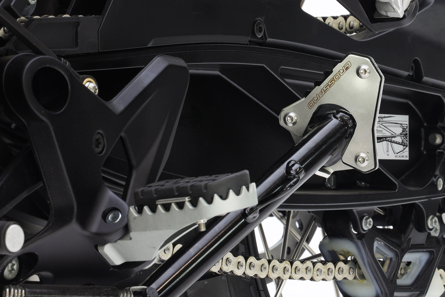 Crosspro - Side Stand Base Extention For Husqvarna Norden 901 Expediti