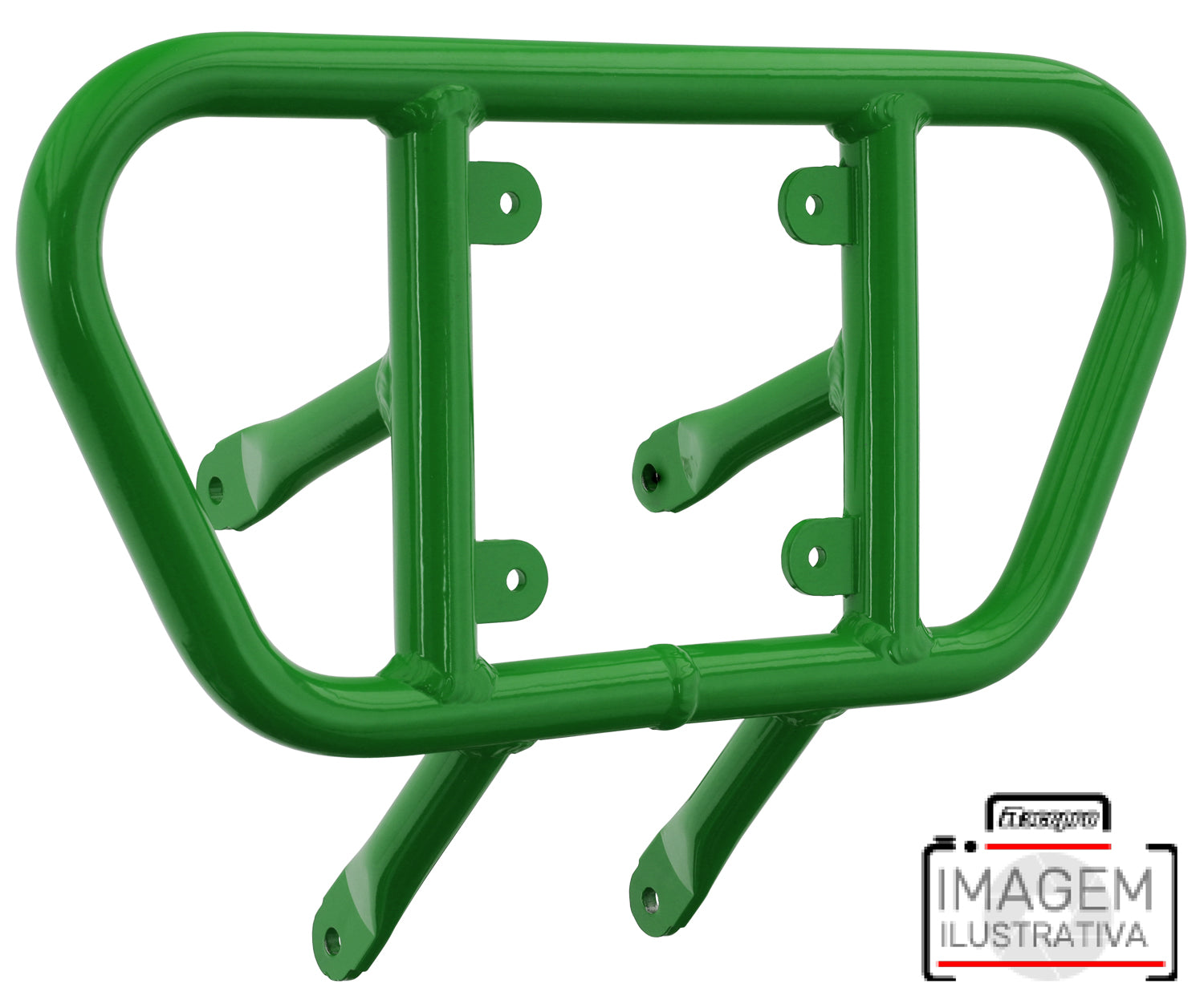 Crosspro - Tube for Front Bumper CR01 For Yamaha YFM 660 Raptor-Green Tube
