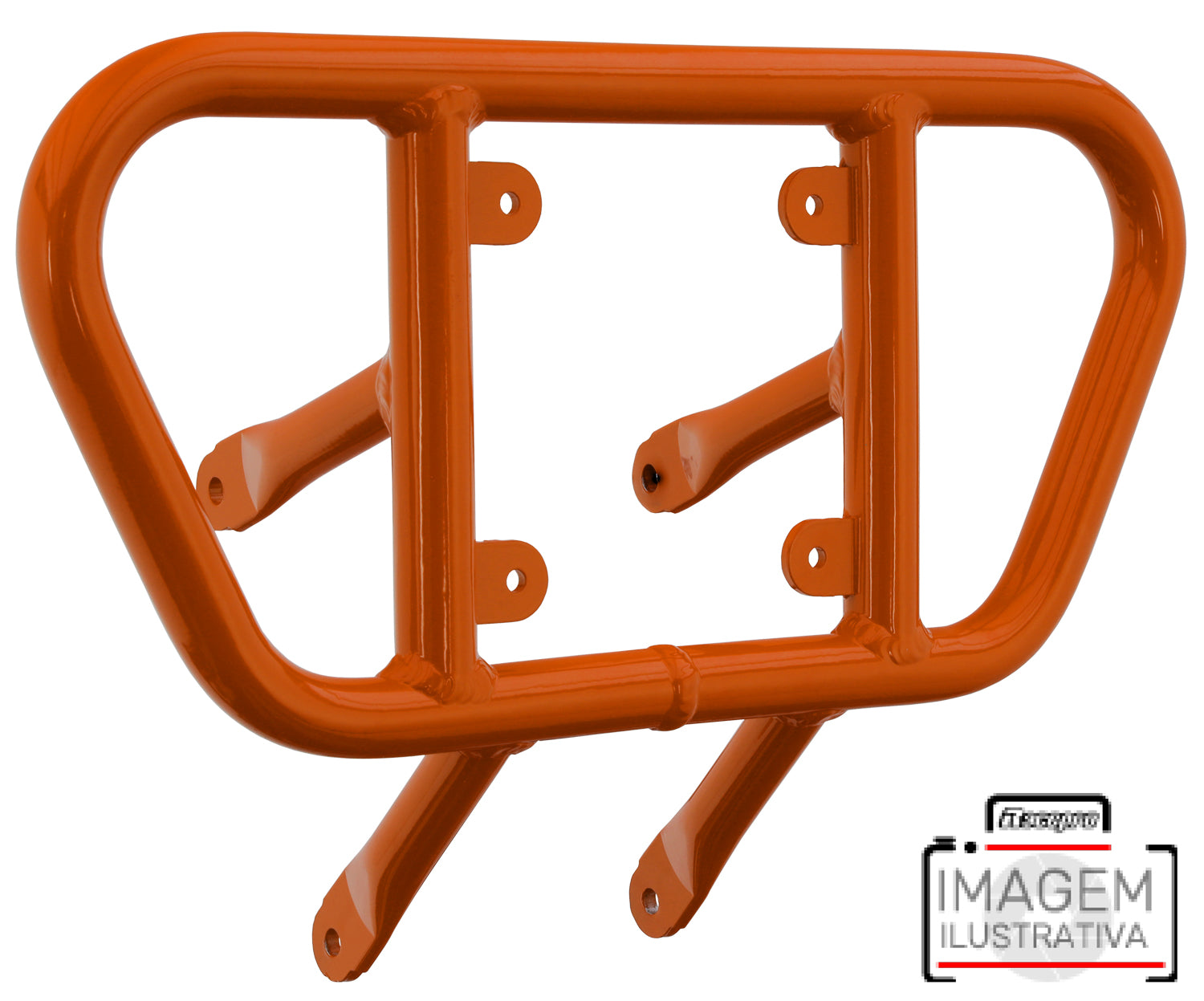 Crosspro - Tube for Front Bumper CR01 For Kawasaki KFX 450R-Orange Tube