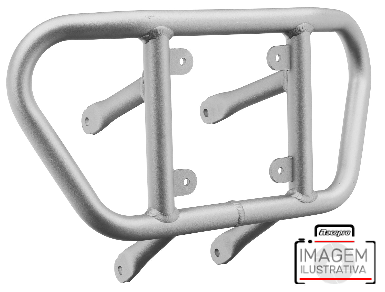 Crosspro - Tube for Front Bumper CR02 For Can Am (BRP) DS 450-Ice Polish Tube