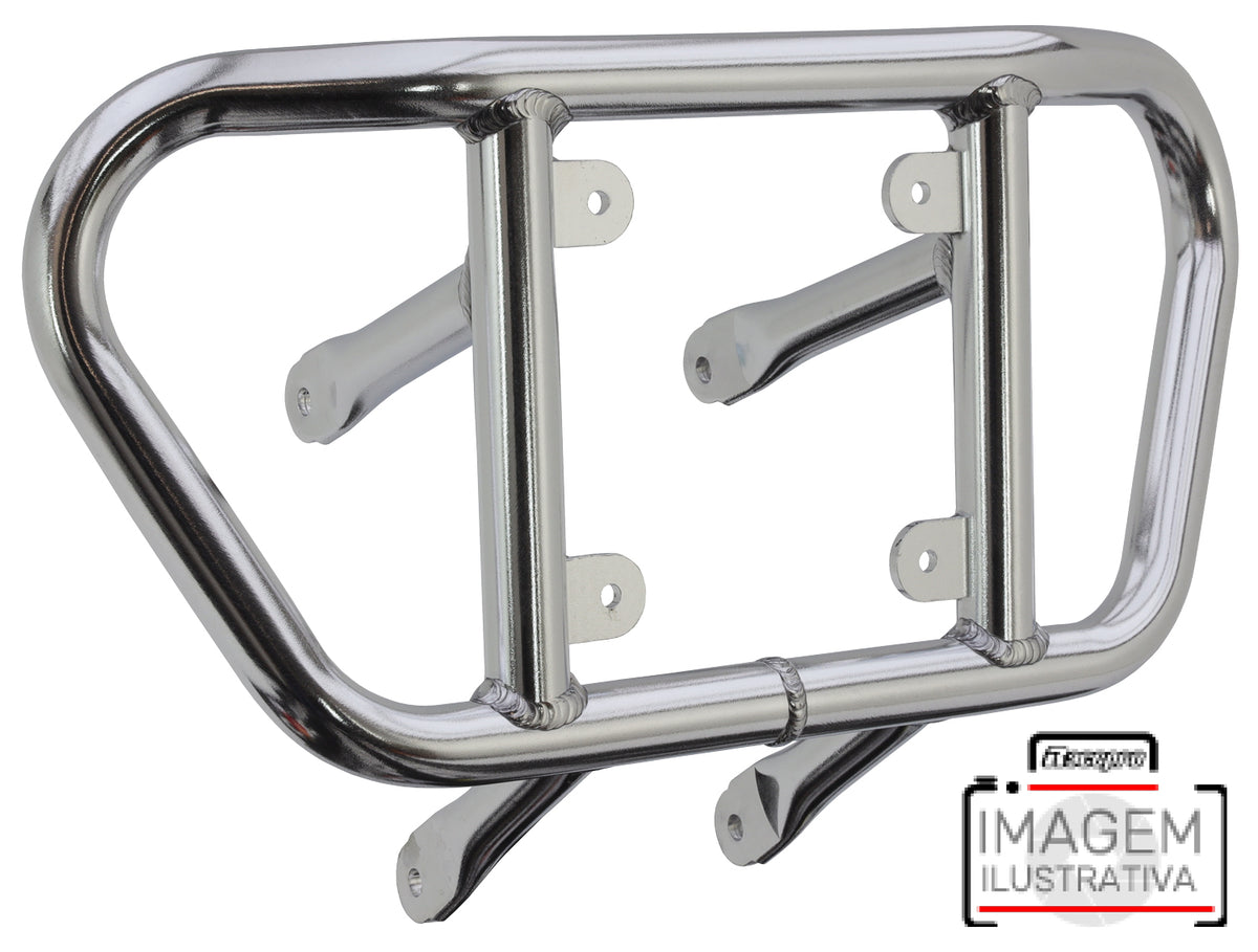 Crosspro - Tube for Front Bumper CR02 For Yamaha YFM 660 Raptor-Polish Tubo