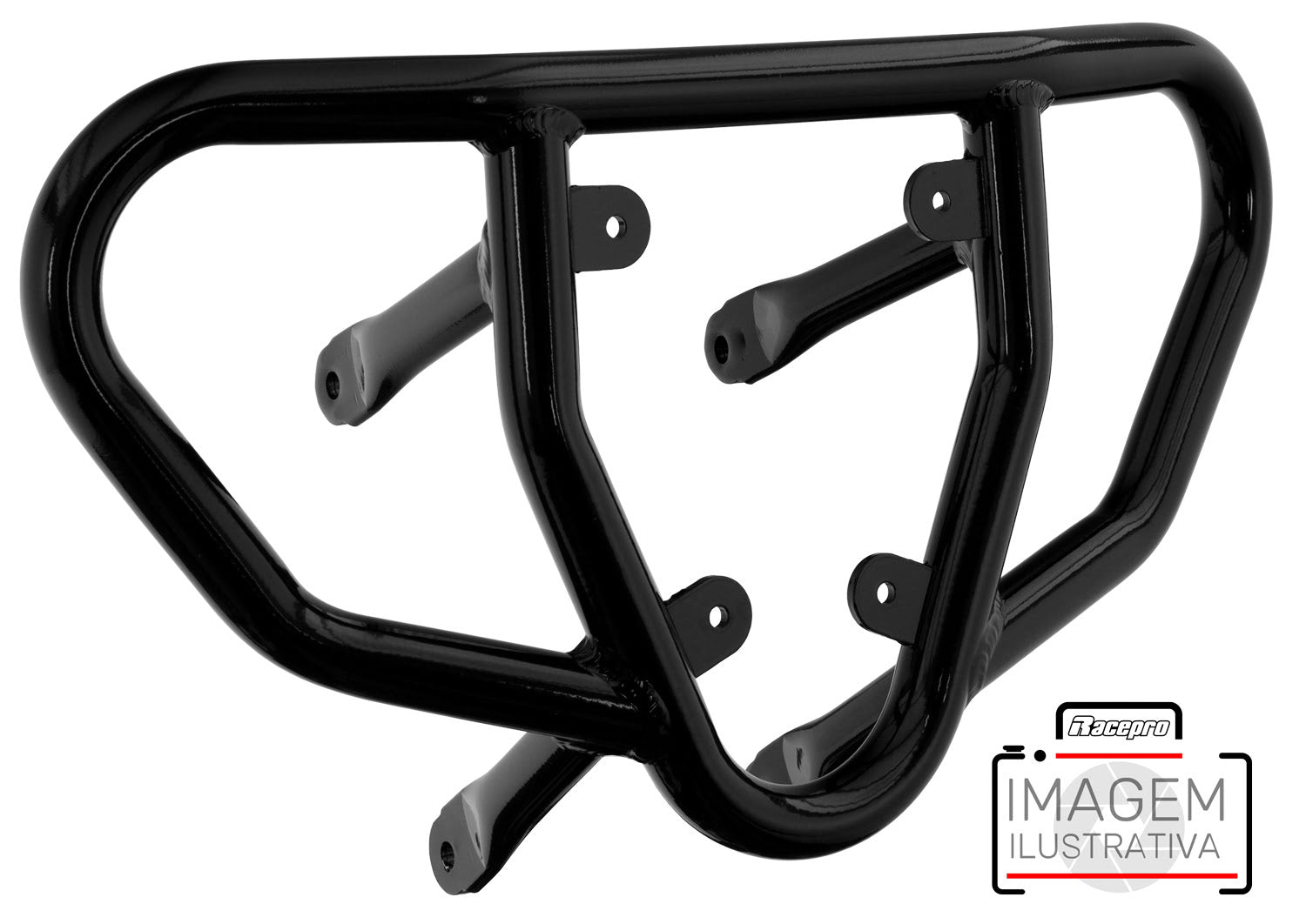 Crosspro - Tube for Front Bumper CR03 For Kawasaki KFX 450R-Black Tube