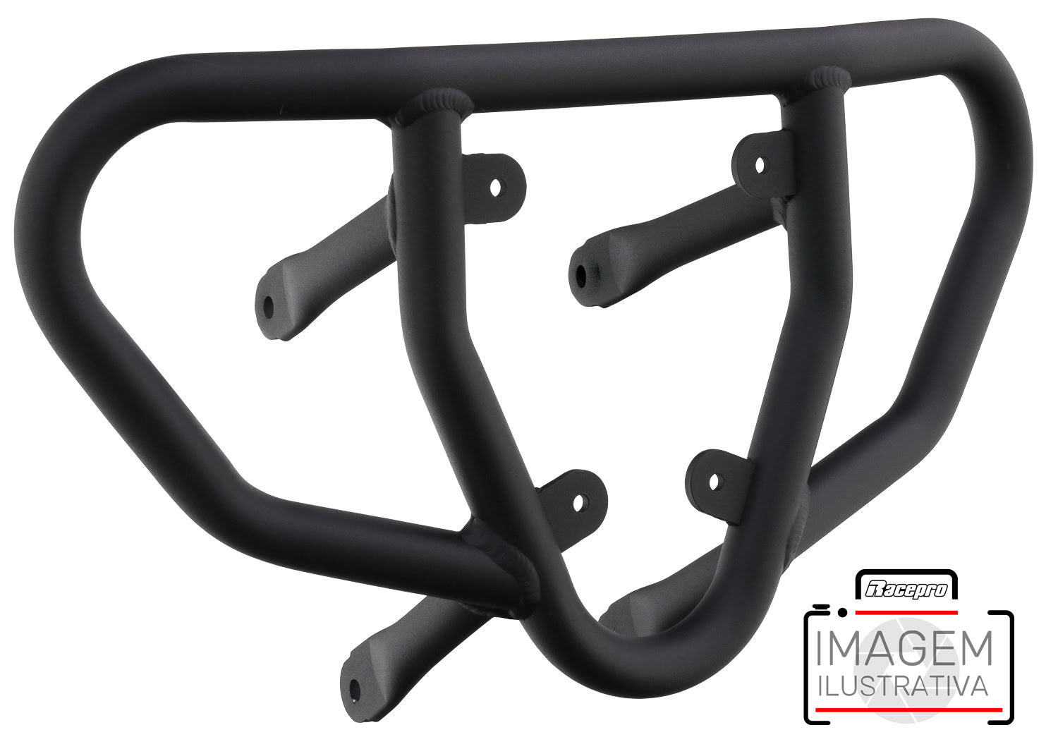 Crosspro - Tube for Front Bumper CR03 For Kawasaki KFX 450R-Textured Black Tube