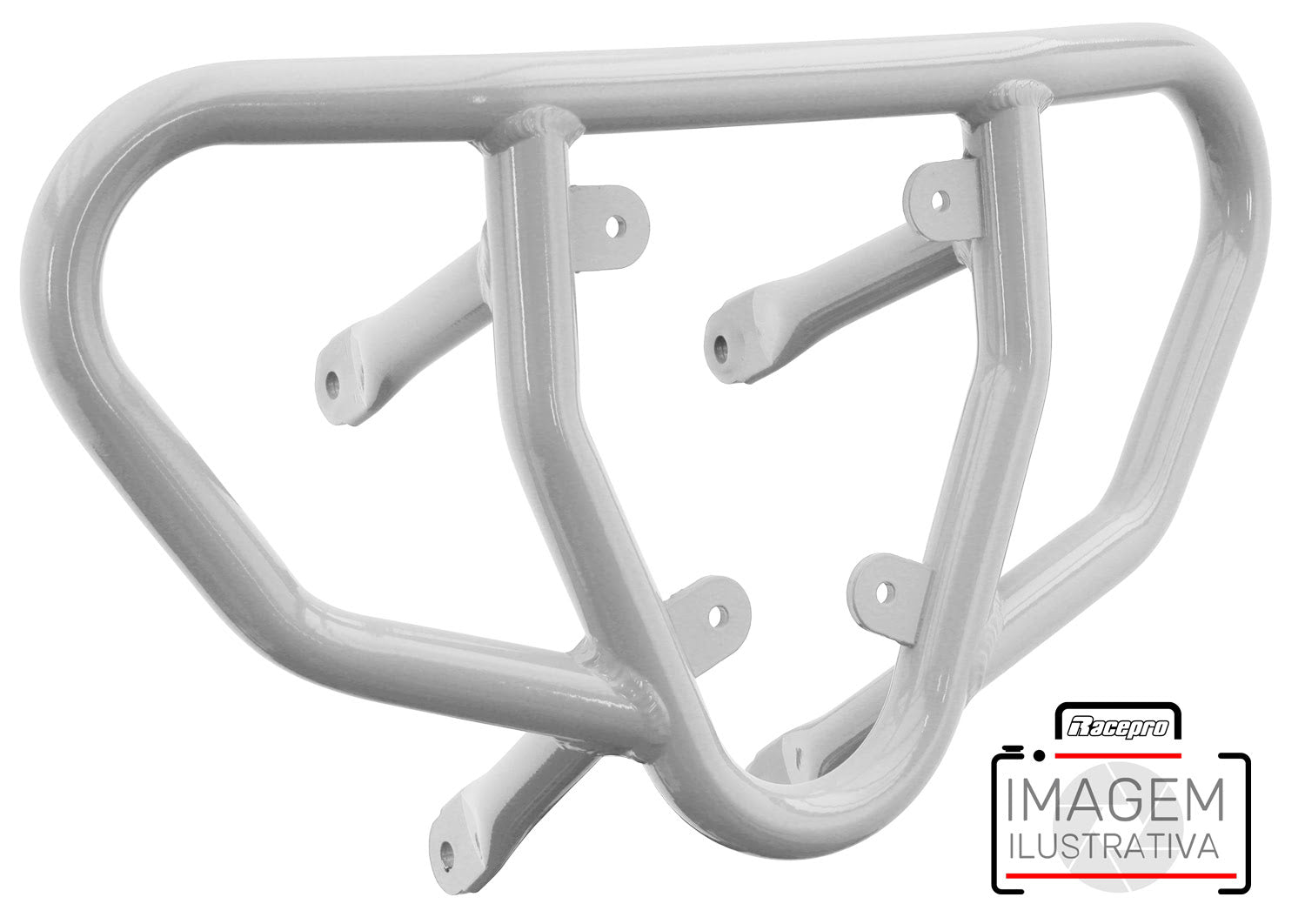 Crosspro - Tube for Front Bumper CR03 For Kawasaki KFX 450R-White Tube