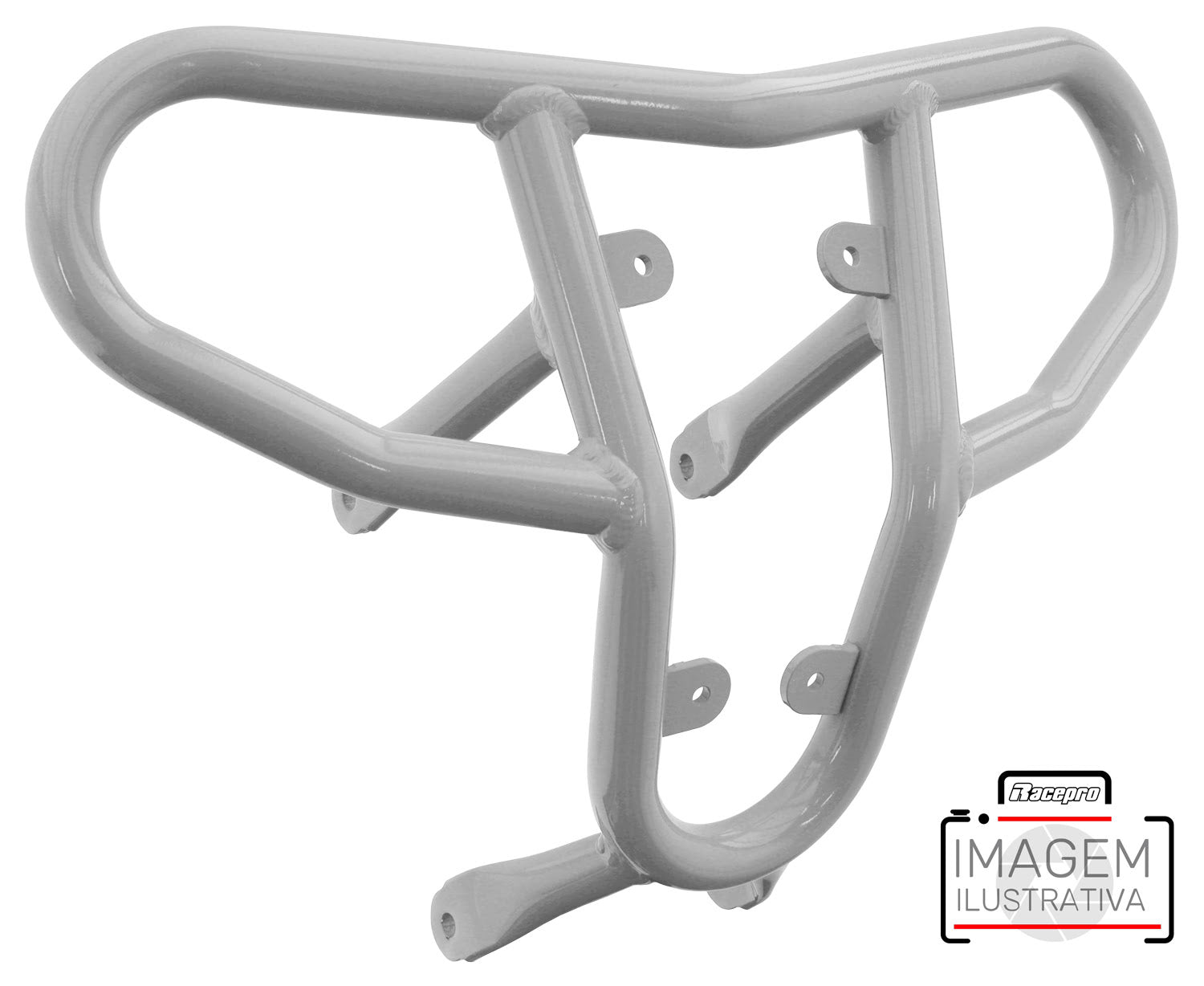 Crosspro - Tube for Front Bumper CR04 For Yamaha YFM 700 Raptor-White Tube