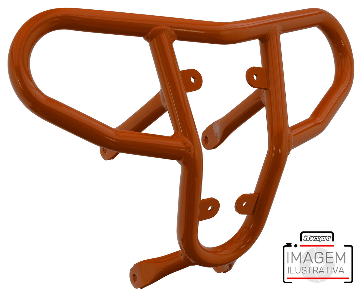 Crosspro - Tube for Front Bumper CR04 For Yamaha YFM 700 Raptor-Orange Tube