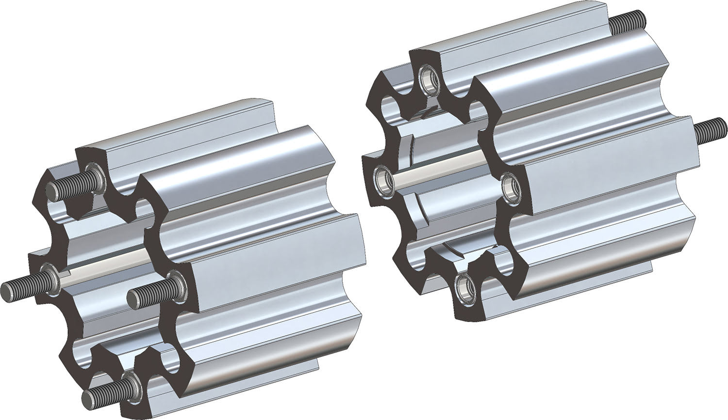 Crosspro - Wheel Spacers Hard Racing (Kit 2) for Yamaha YFS 200 Blaster