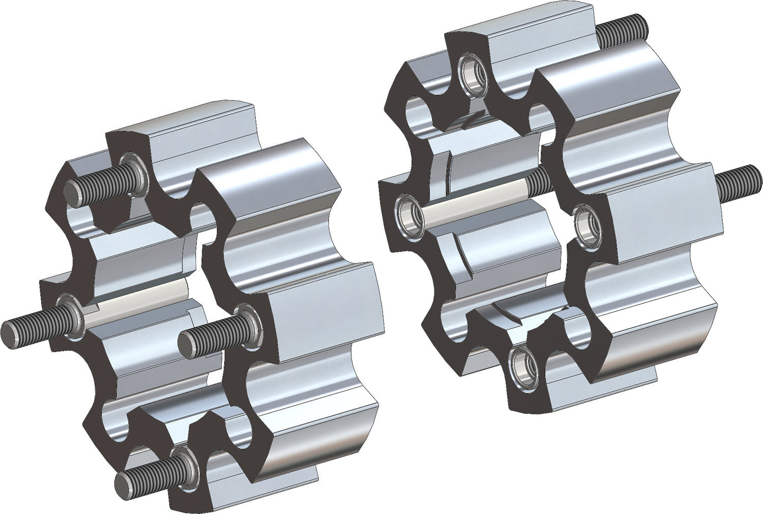 Crosspro - Wheel Spacers Hard Racing (Kit 2) for Trail Boss 250, Trail Blazer 250, Polaris Scrambler 400, Scrambler 500, Trail Boss 330, Trail Blazer 330