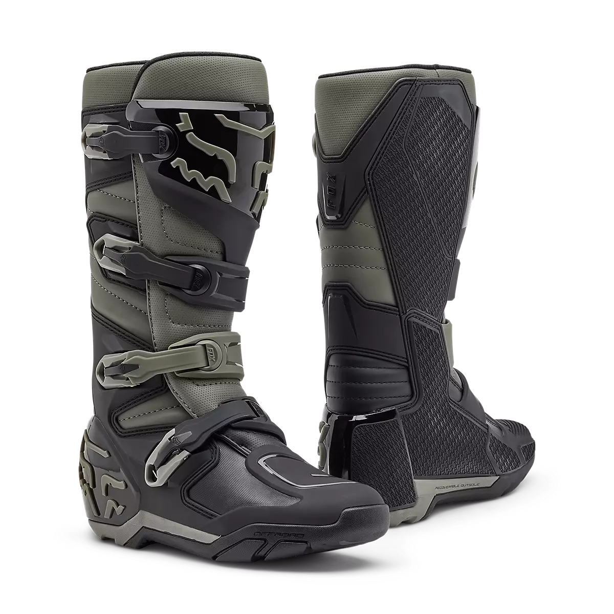 Fox Racing - Comp X Boot-Grey/Black (30078-035)