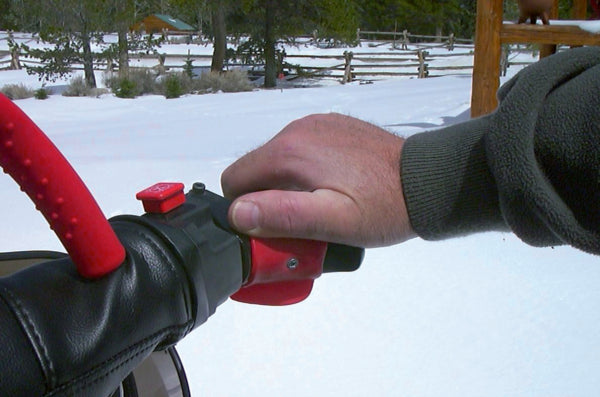SnoBunje-THROTTLE THUMB LEVER - RED 1058R 856713000598