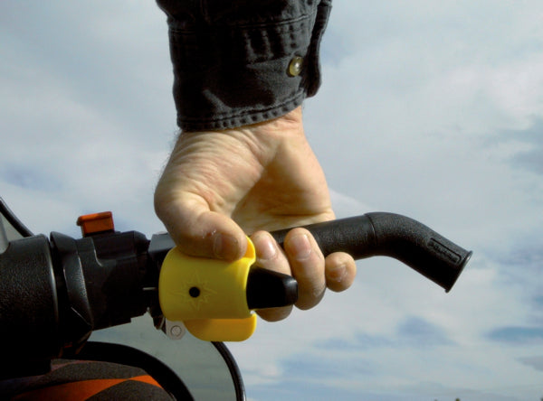 SnoBunje-THROTTLE THUMB LEVER YELLOW 1058Y 856713000574