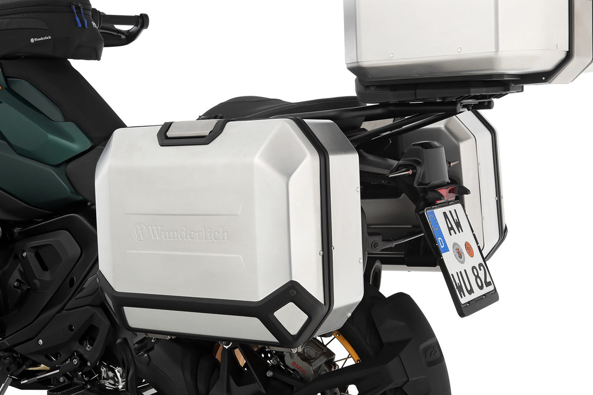 Wunderlich Case Set X-CASE X36 Aluminium with lock that can be coded-30166-200