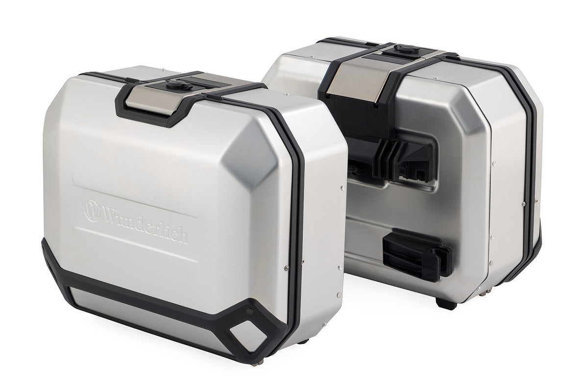 Wunderlich Case Set X-CASE X36 Aluminium with lock that can be coded-30166-200
