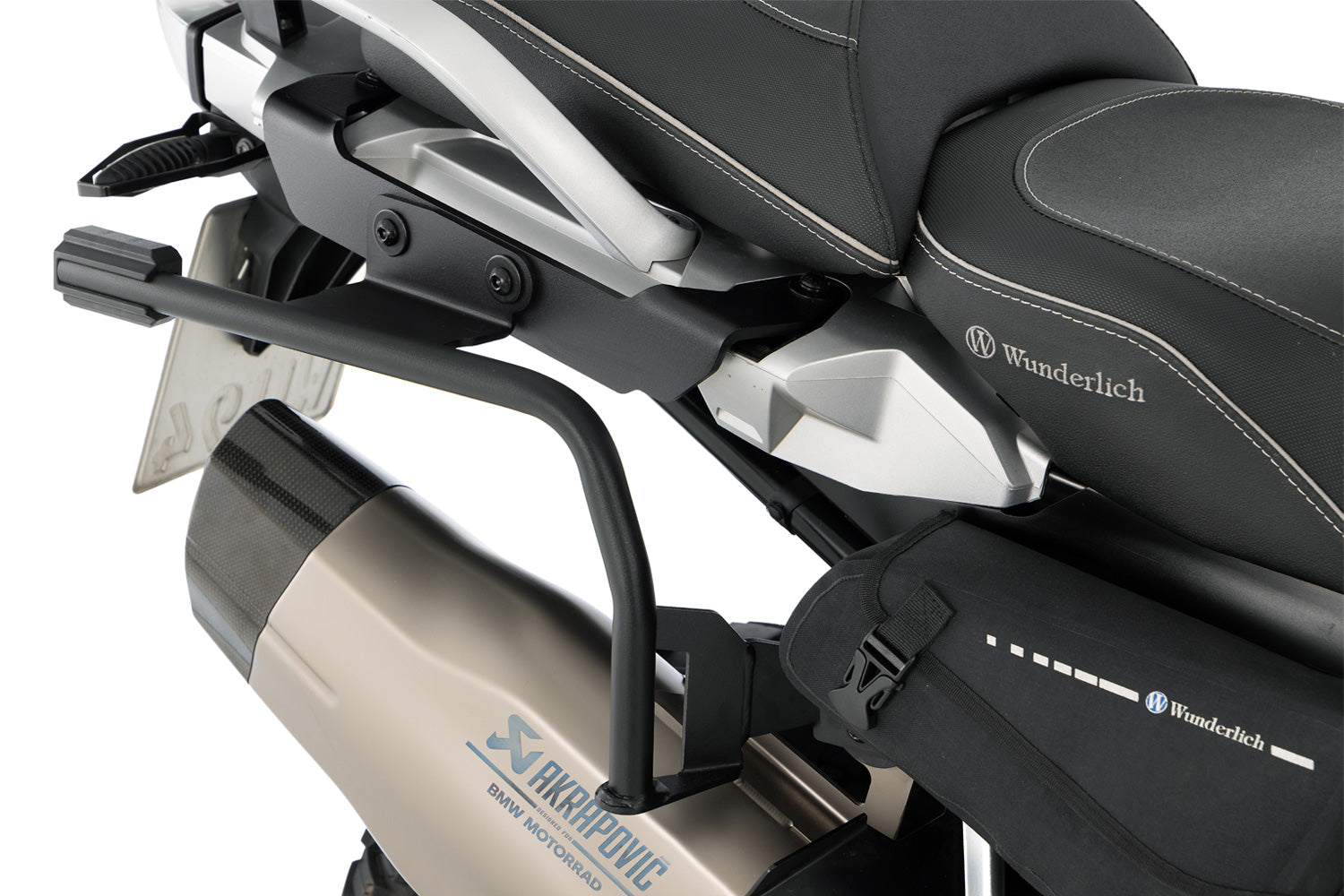 Wunderlich Side carrier X-RACK light R 1250 GS / 1200 GS LC / Adventure - complete your BMW ✔ Premium components ✔ Integrated design ✔