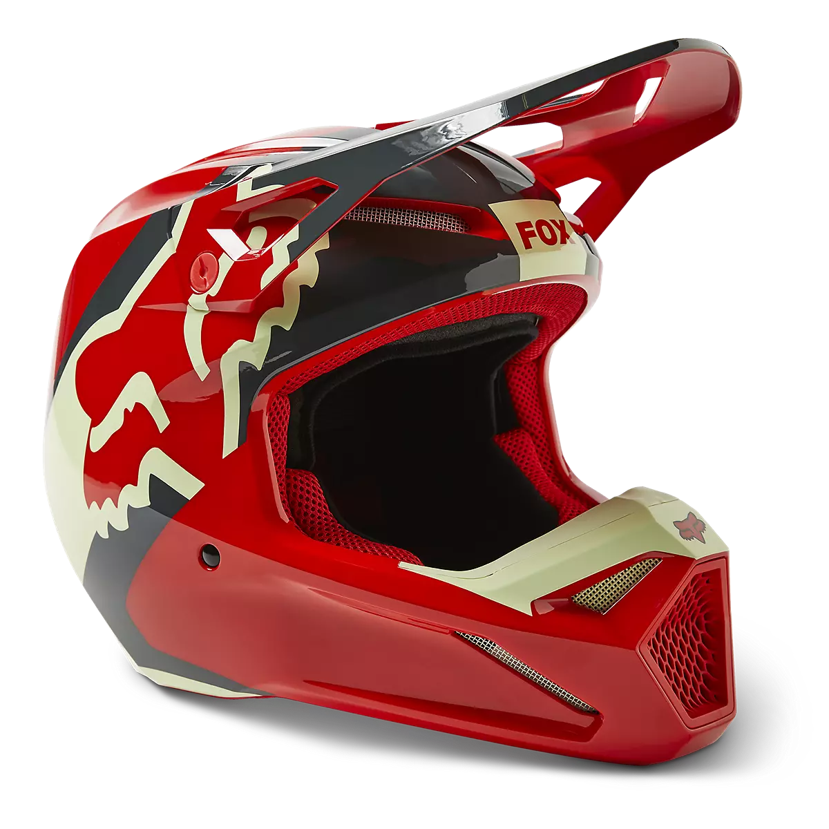 Fox Racing - V1 Xpozr Helmet Dot/Ece-Flo Red (30266-110)