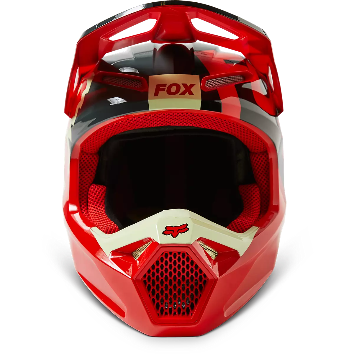 Fox Racing - V1 Xpozr Helmet Dot/Ece-Flo Red (30266-110)