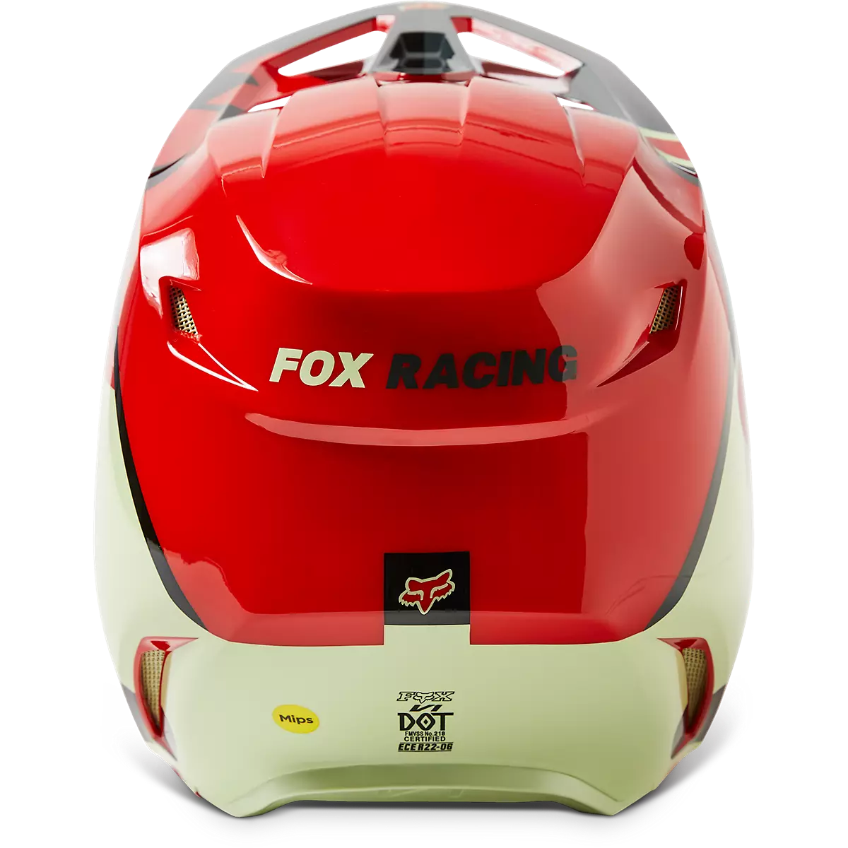 Fox Racing - V1 Xpozr Helmet Dot/Ece-Flo Red (30266-110)