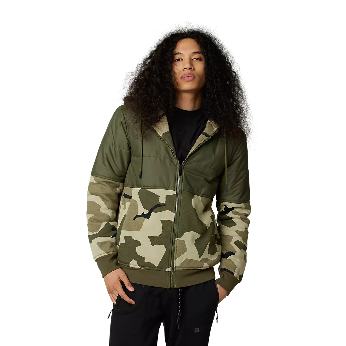 Fox Racing - Lindon Sasquatch Fleece-Olive Camo (30276-461)