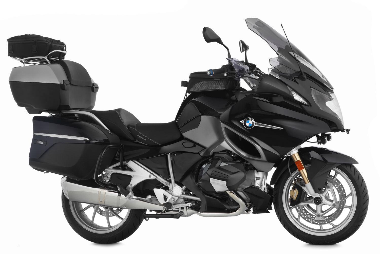 Wunderlich Touring Screen  R 1200/1250 RT LC clear. A luxury touring screen for Tourers. Optimal relief of head, upper body and shoulders.