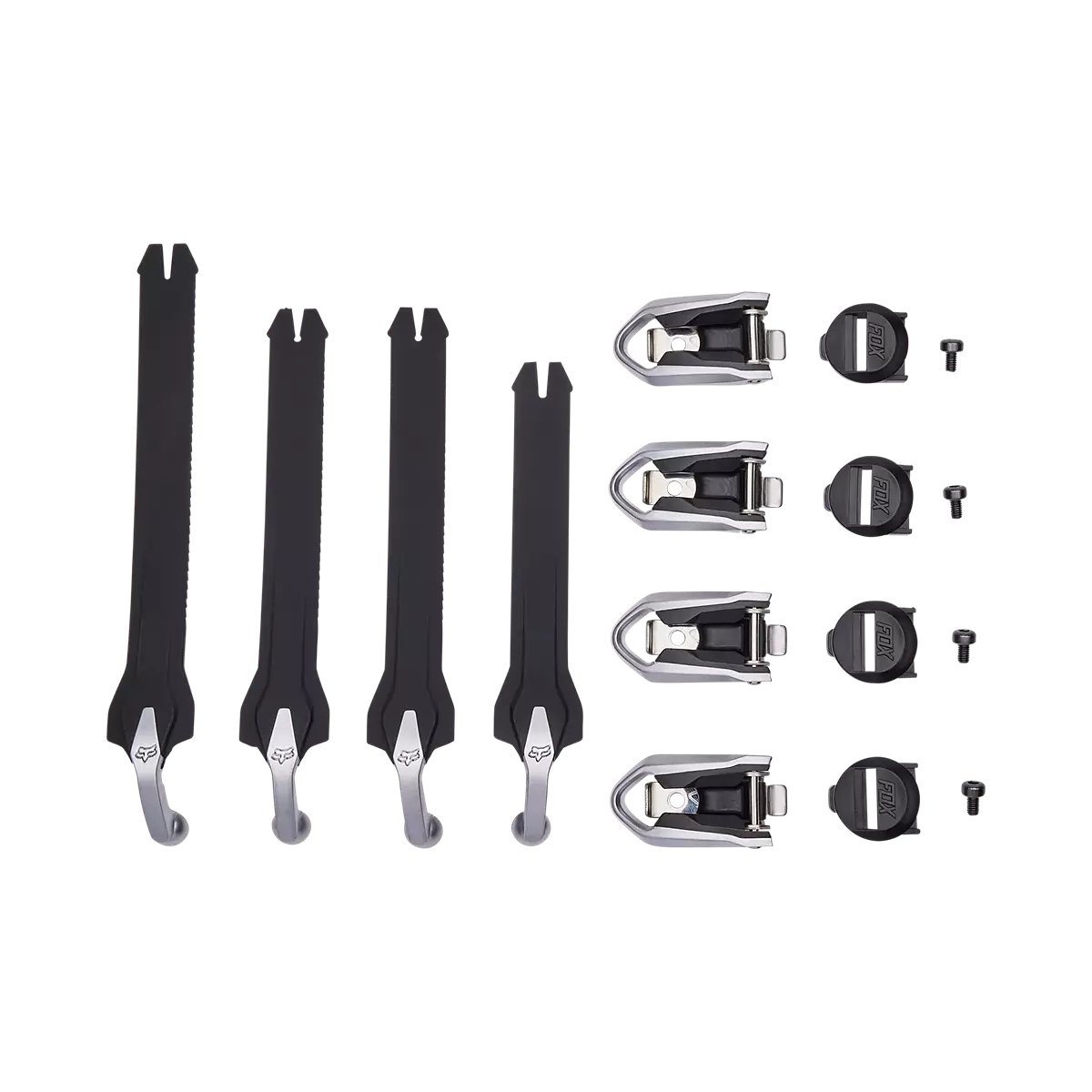 Fox Racing - Motion Boot Strap Kit-Black/Gum (30378-546)