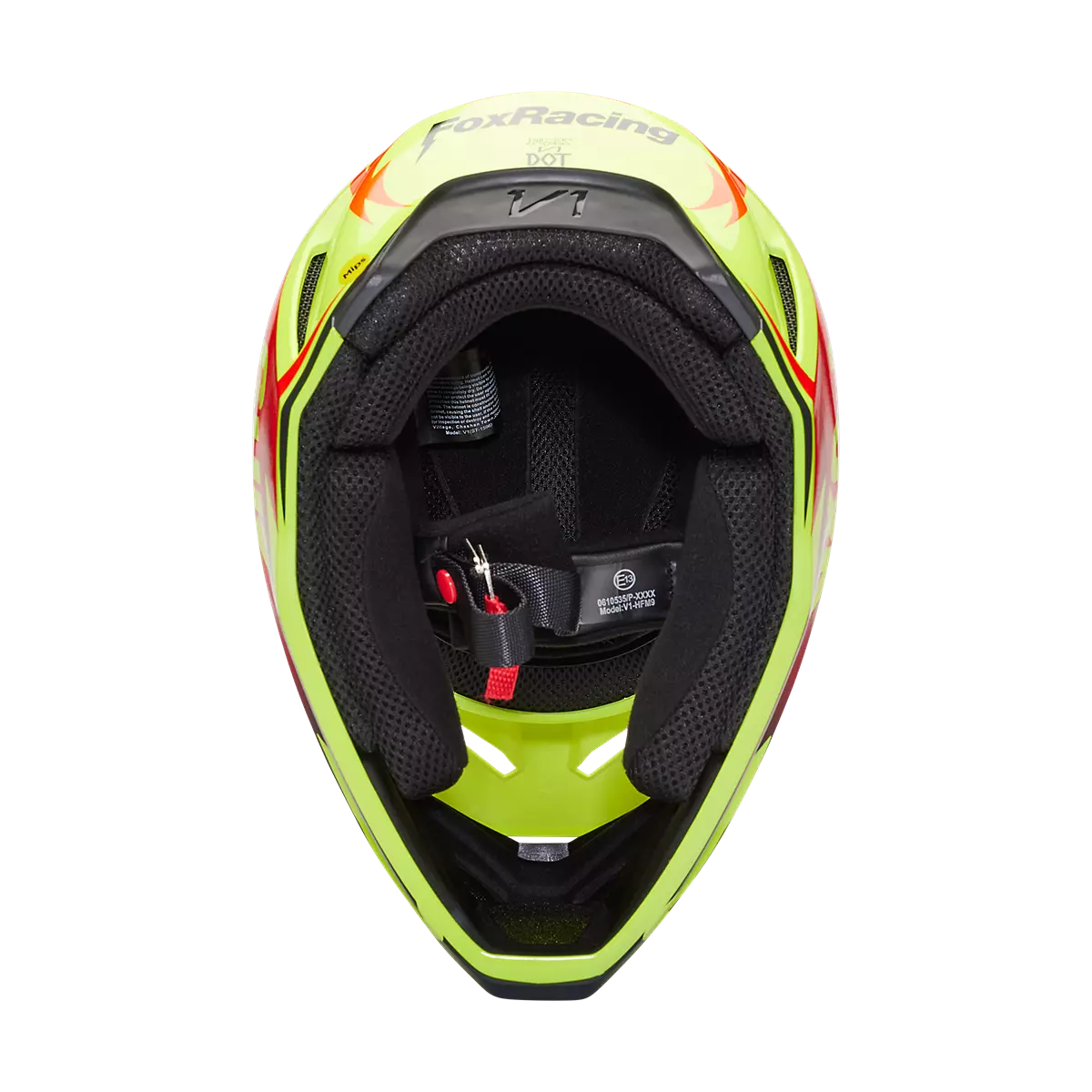 Fox Racing - V1 Statk-Red/Yellow (30440-080)