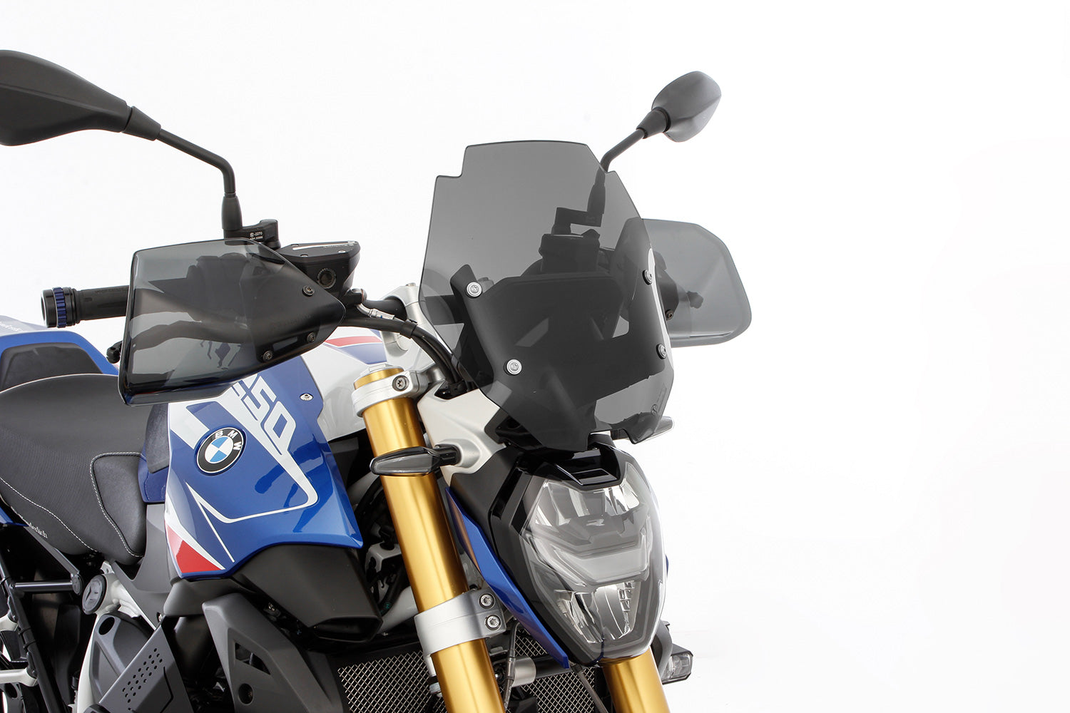 Windshield specially developed for sporty, ambitious riders
