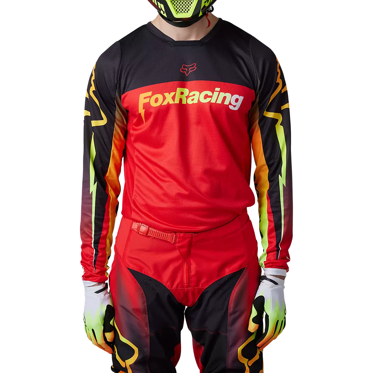 Fox Racing - 180 Statk Jersey-Flo Red (30450-110)
