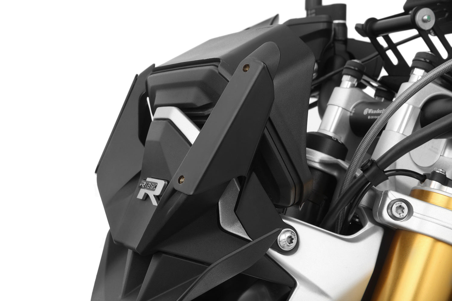 Wunderlich windshield reinforcement R 1250 R - complete your BMW ✔ Premium components ✔ Integrated design ➜ Order now