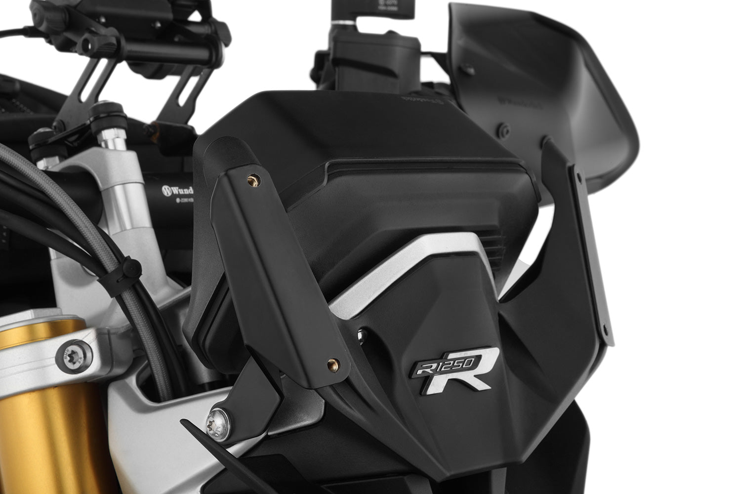 Wunderlich windshield reinforcement R 1250 R - complete your BMW ✔ Premium components ✔ Integrated design ➜ Order now