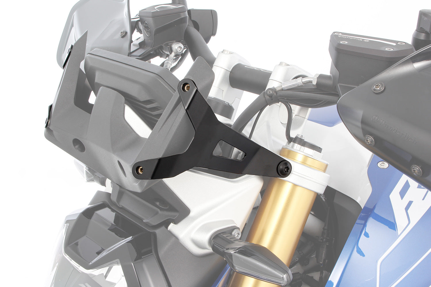 Wunderlich windshield reinforcement R 1250 R - complete your BMW ✔ Premium components ✔ Integrated design ➜ Order now