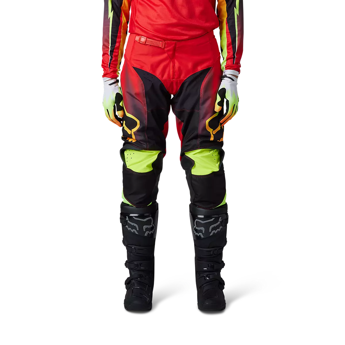 Fox Racing - 180 Statk Pants-Flo Red (30463-110)