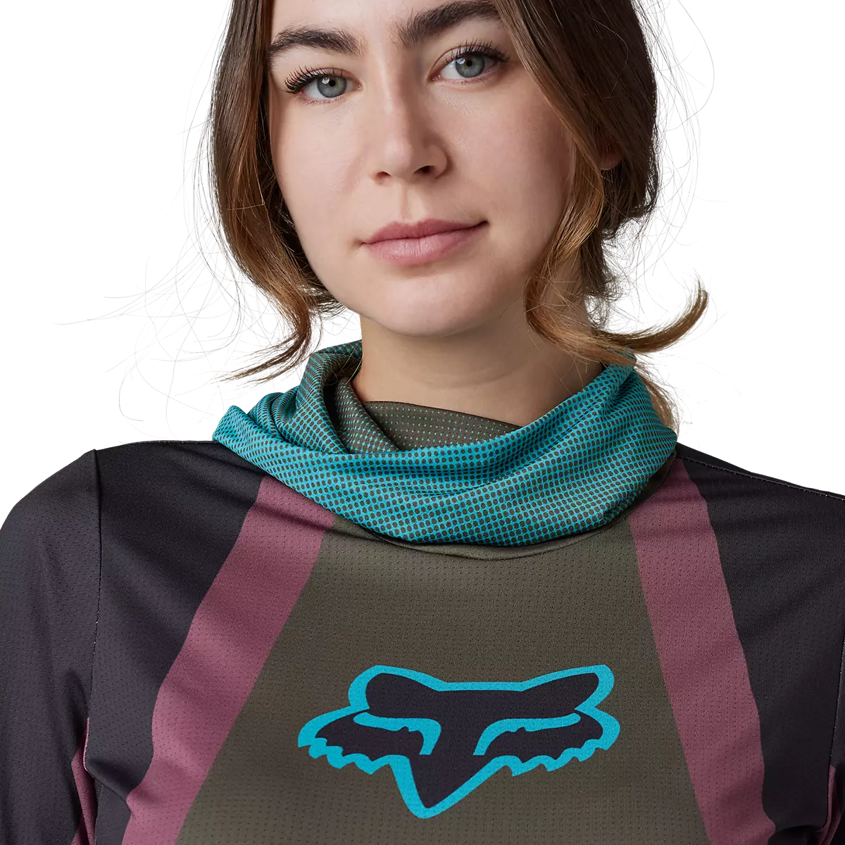 Fox Racing - Womens Ranger Drive Jersey Krux-Teal (30470-176)